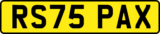 RS75PAX