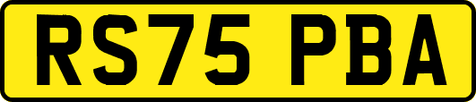 RS75PBA