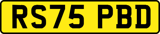 RS75PBD