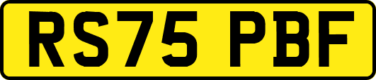 RS75PBF
