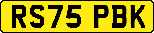 RS75PBK
