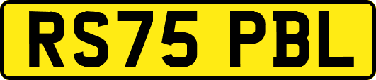 RS75PBL