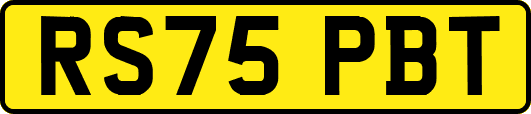 RS75PBT