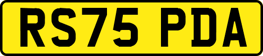 RS75PDA