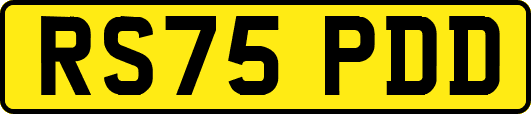 RS75PDD