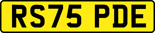 RS75PDE