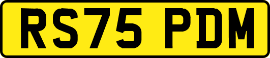 RS75PDM