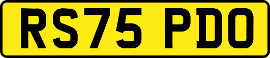 RS75PDO