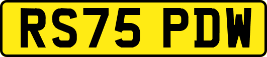 RS75PDW