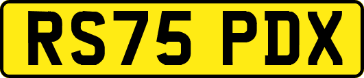 RS75PDX