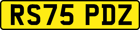 RS75PDZ