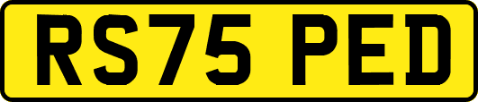 RS75PED