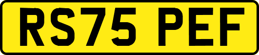 RS75PEF