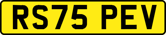 RS75PEV