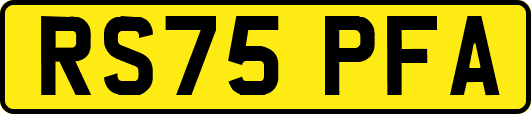 RS75PFA