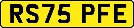 RS75PFE