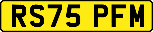 RS75PFM