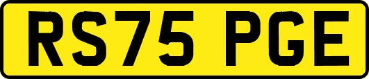 RS75PGE