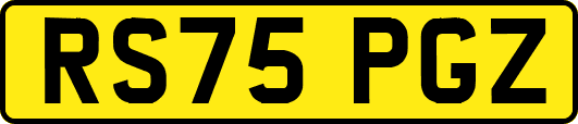 RS75PGZ