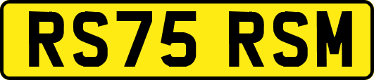 RS75RSM