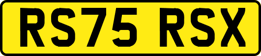 RS75RSX