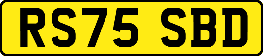 RS75SBD