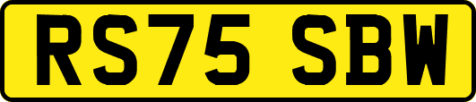 RS75SBW