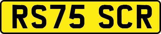 RS75SCR
