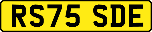 RS75SDE