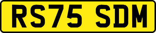 RS75SDM