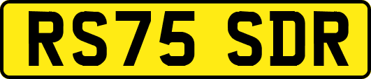 RS75SDR