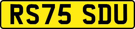 RS75SDU