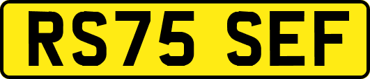 RS75SEF