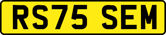 RS75SEM