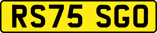 RS75SGO