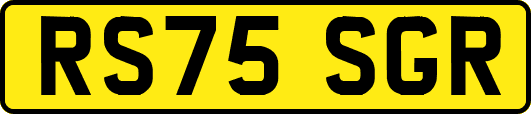 RS75SGR
