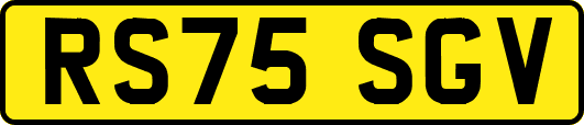 RS75SGV