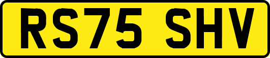 RS75SHV