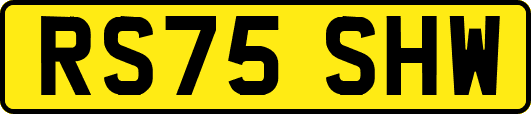 RS75SHW
