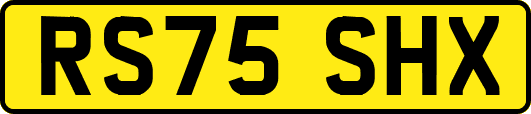 RS75SHX