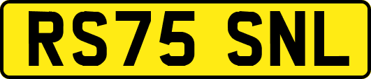 RS75SNL