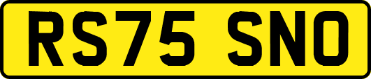 RS75SNO