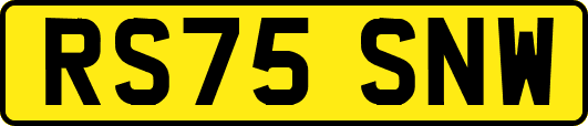 RS75SNW