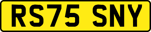 RS75SNY