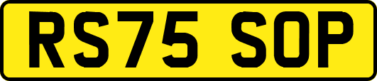RS75SOP