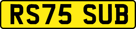 RS75SUB