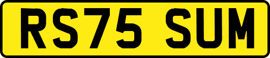 RS75SUM