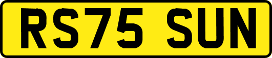 RS75SUN