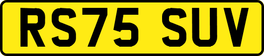 RS75SUV