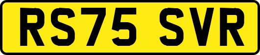 RS75SVR